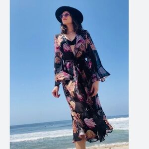 America & Beyond robe/kimono/coverup